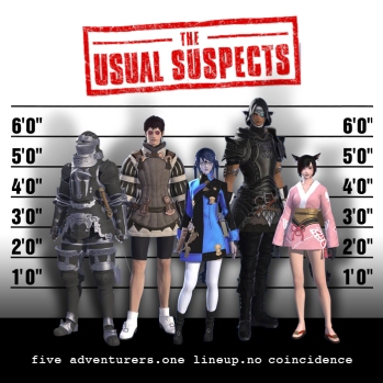 The Usual Suspects: Arden, Brego, Skye, Fahna & Alita
